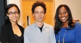 My Daughter and I with Malcolm Gladwell